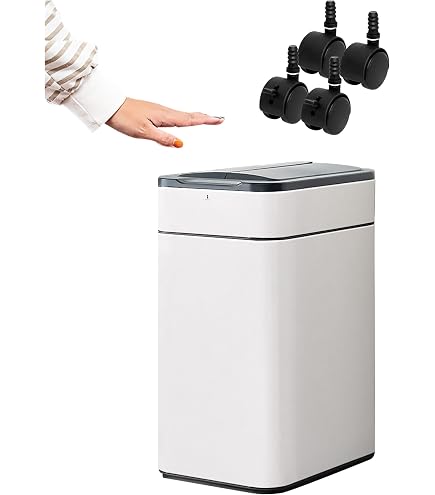 Amazon｜ottostyle.jp 人感センサー 中央開閉式 ステンレスごみ箱 ゴミ